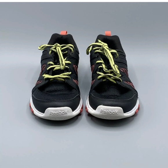 Reebok Sublite Running Shoe Black Pink Memory Foam - Picture 2 of 7